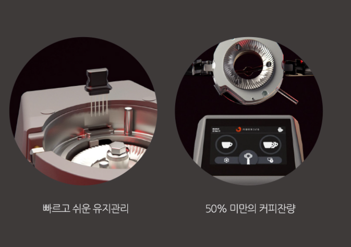 피오렌자또 F83E 프로 다크티 커피전동그라인더 업소용커피그라인더 카페 원두 DARK-T 이미지 6