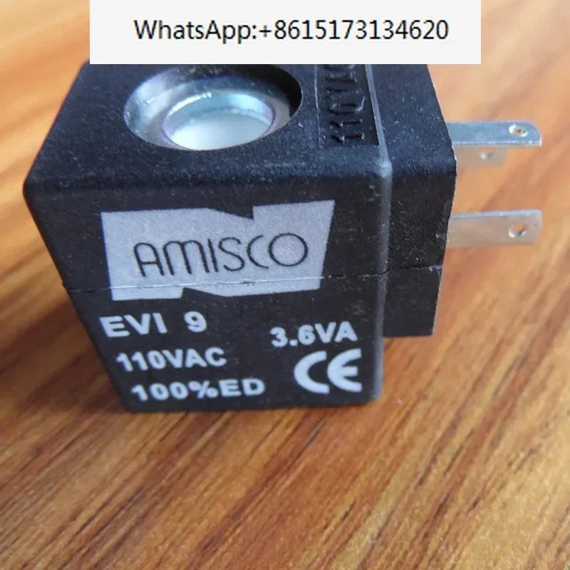 전자기 밸브 코일 리드선 EVI9 DC24VDC12V2.4WAC220VAC24V 3.6VA