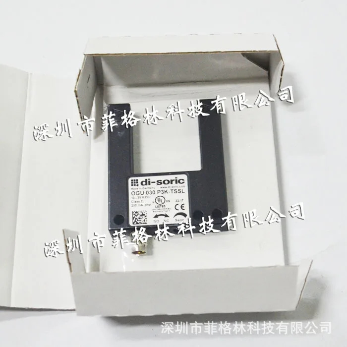 OGU 030 P3K-TSSL이 OGU030G3-T3 독일 Di-soric 슬롯 광전스위치로 업그레이드되었습니다.