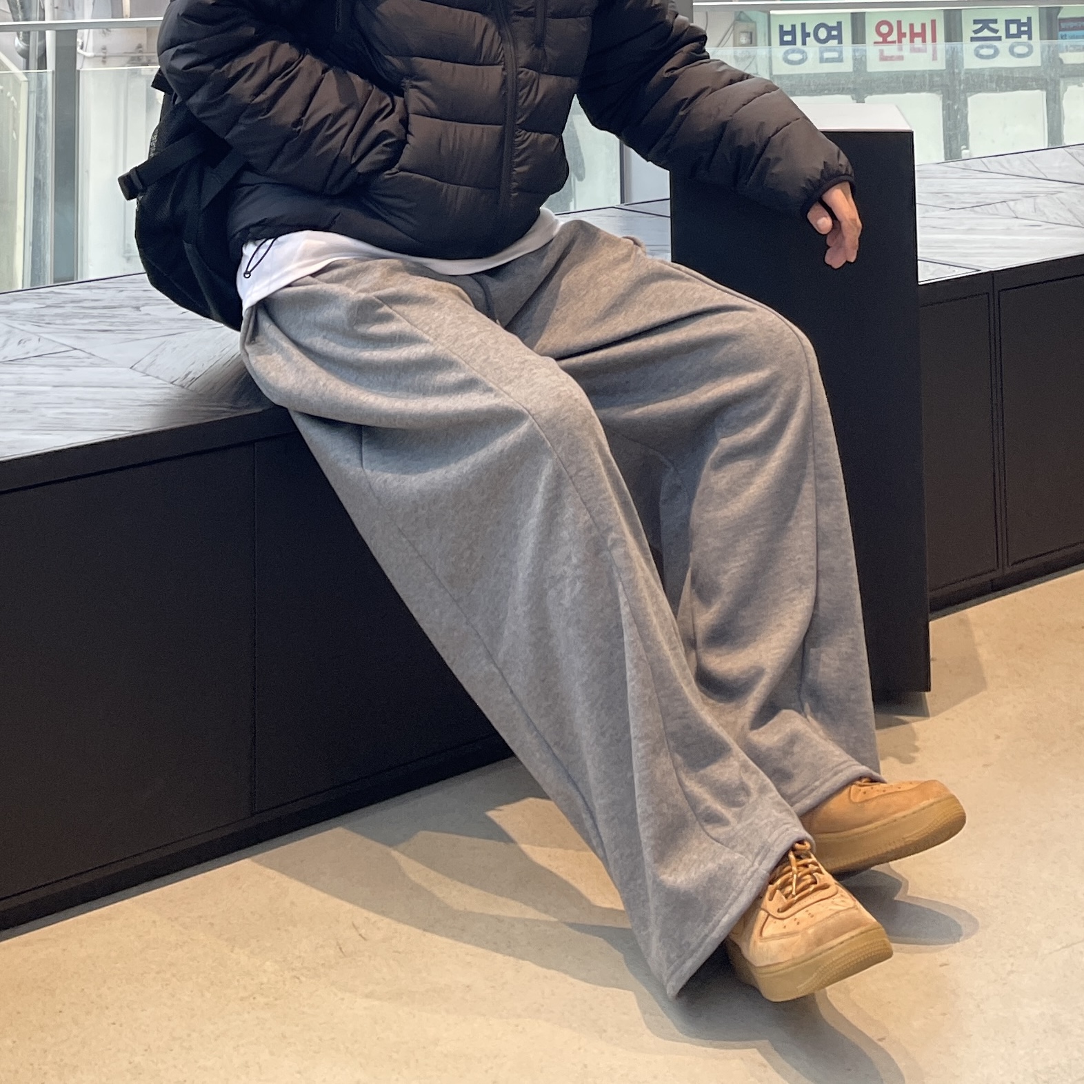 1+1 남자코듀로이팬츠 골덴바지 남자기모바지 - 상세 이미지 2