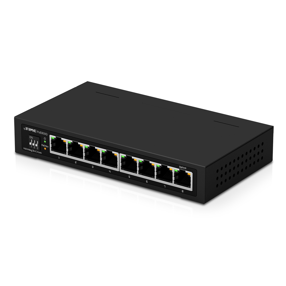 ipTIME 스위칭허브 POE800Q 8포트 사무실 네트워크 인터넷 분배 - 상세 이미지 4