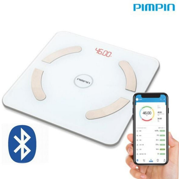 스마트 블루투스 체중계 인바디 체지방 체중계 180kg 디지털