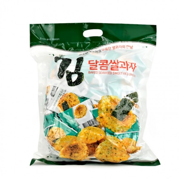 한입 대량 간식 사무실 건강간식 달콤구운김 쌀과자 대용량 주전부리 800g - 상세 이미지 2