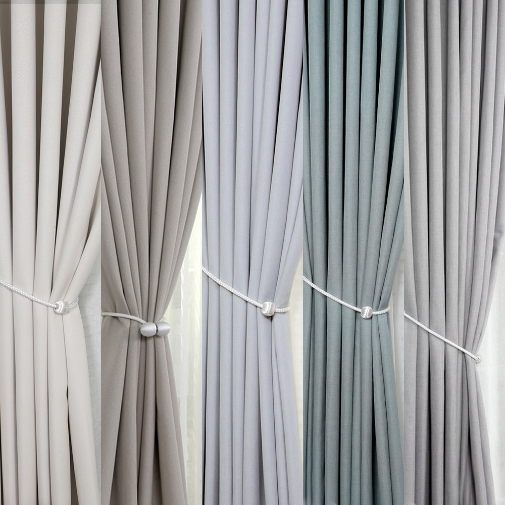 [맞춤] 제니스 암막커튼5컬러(국내산) - 핀형 아일렛형