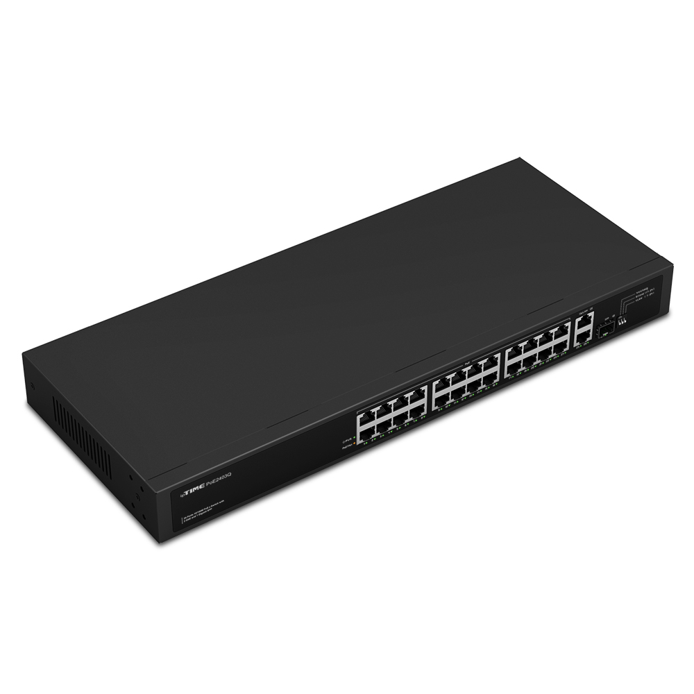 ipTIME 스위칭허브 PoE2403Q 24포트 기가비트 랜포트 네트워크 확장 - 상세 이미지 5