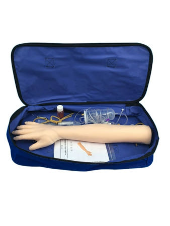 정맥주사 연습 모형 간호 훈련 팔뚝 시뮬레이션 혈관 인체모형 주사 채혈