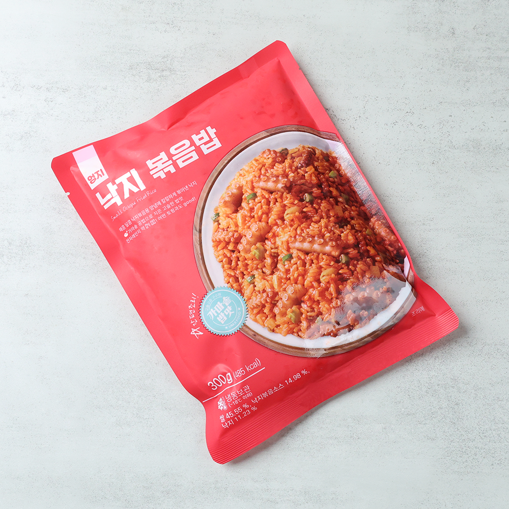 엄지 냉동 낙지볶음밥 업소용 즉석볶음밥 간편식 300g, 30개 - 상품 이미지