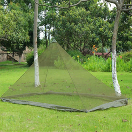 알리바니스토어 해충망 메쉬모기장 야외 모기장 카키