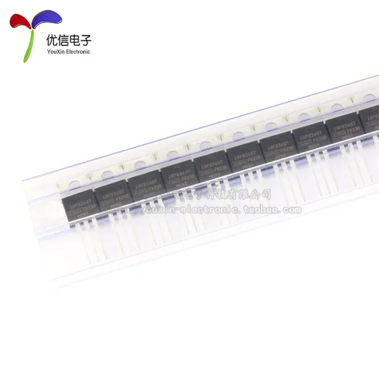 50pcs IRFB3607PBF TO-220 N 채널 75V/80A 인라MOSFET 전계 효과 트랜지스터