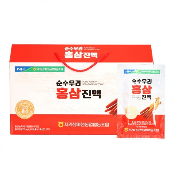 홍삼 파우치 6년근 100%국내산 수험생 부모님 홍삼액기스 선물세트 30포 - 상세 이미지 2