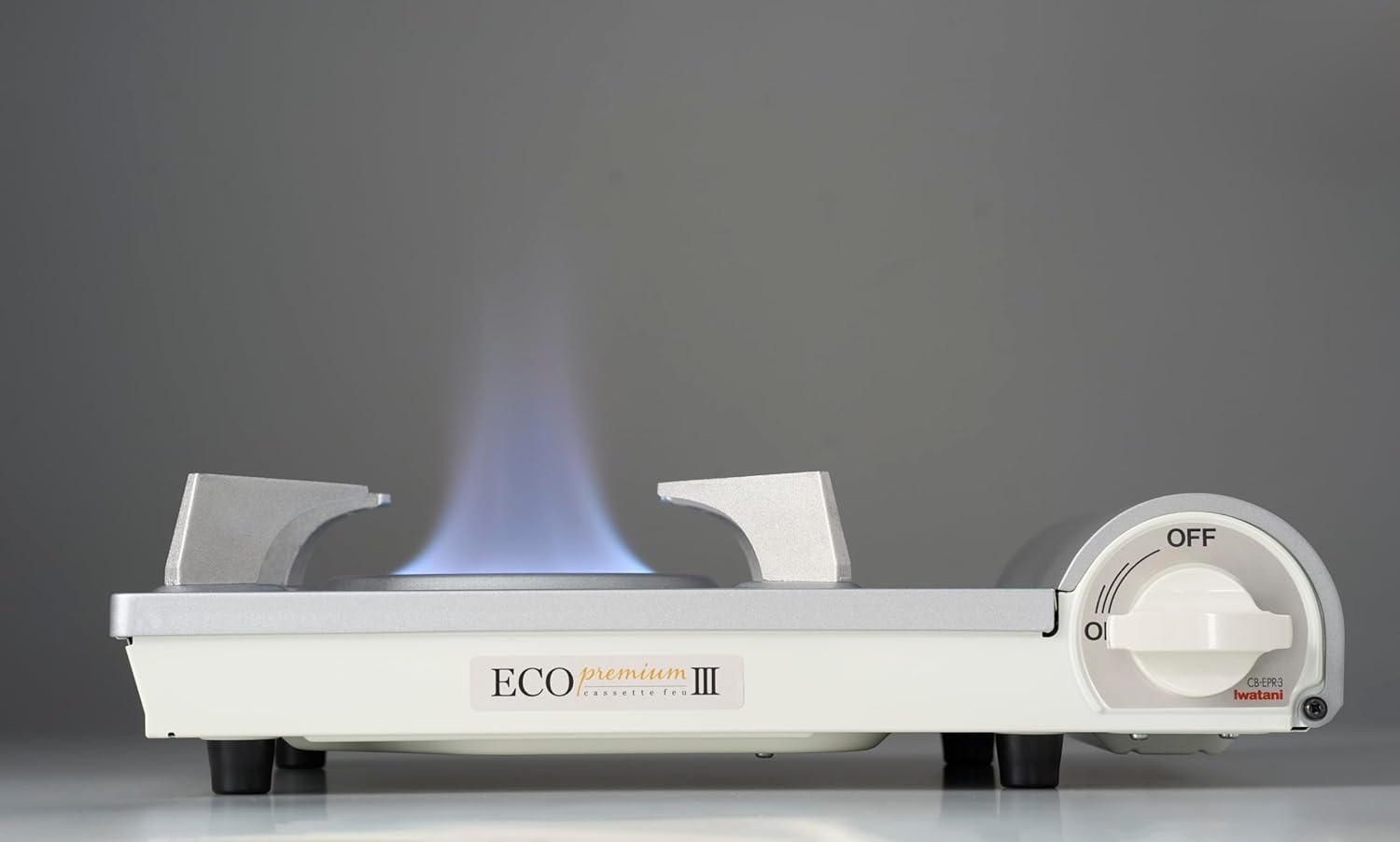 이와타니 카세트 후 에코 프리미엄Ⅲ 휴대용 가스레인지 내연식 고화력 일본제 CB-EPR-3