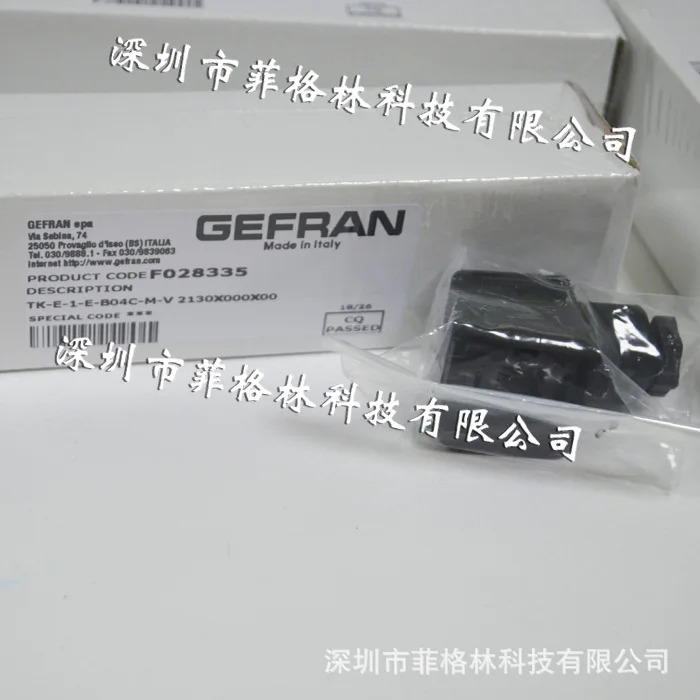 실제 TK-E-1-E-B04C-M-V 이탈리아 GEFRAN 압력센서