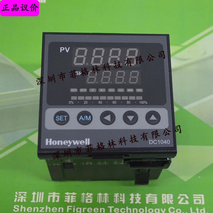 실제 DC1040CL-701000-E 하니웰 온도 조절기