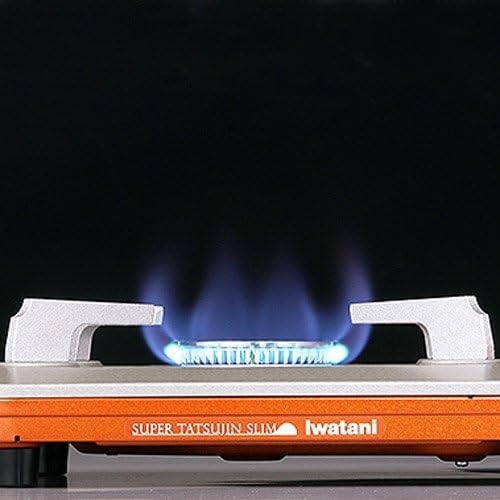 이와타니 카세트 후 슈퍼 달인 슬림 휴대용 가스레인지 슬림형 고화력 구조 CB-SS-1