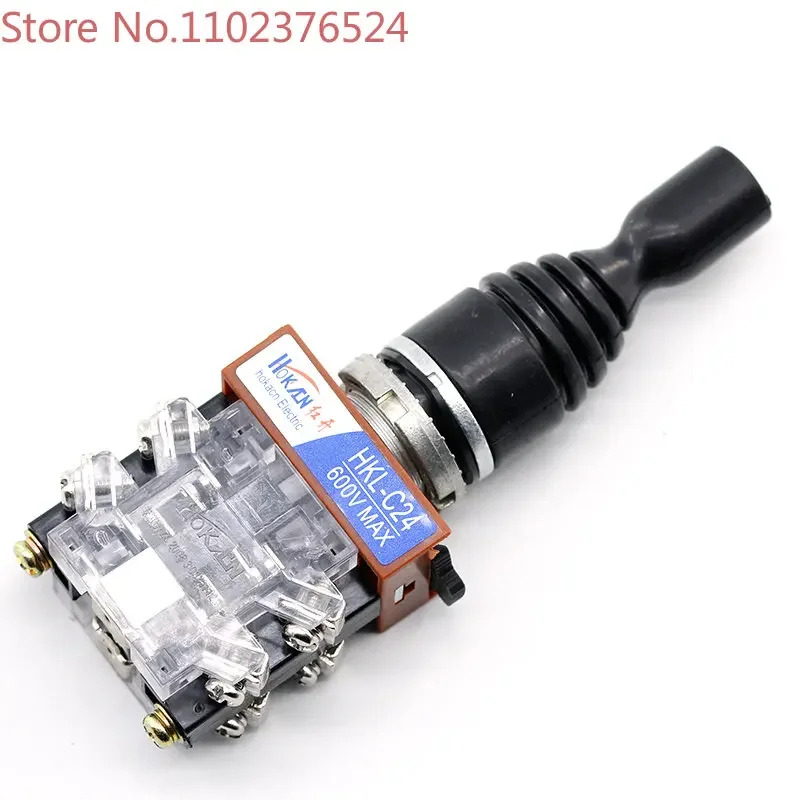 로커 스위치 HKL-C24 C14 4방향 양방향 자동 복구 잠금 C22 C12 조리개 22mm