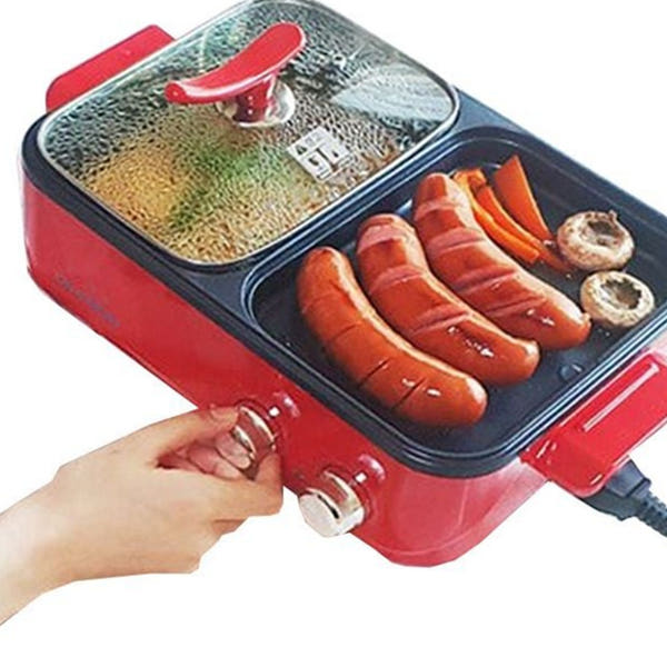 분리형 반반 그릴