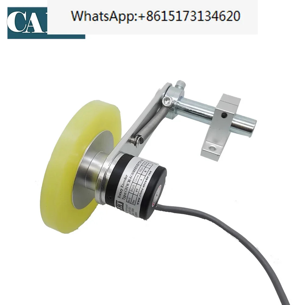 외부 크기 38mm 1024ppr 측정내마모성 실리콘 휠 로터리 엔코더