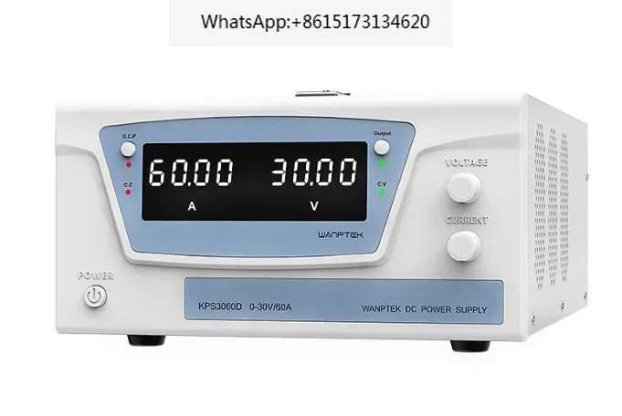 KPS6020D 실험실 DC 전원공급장치 60V 20A 조정 가능안정화 가변 디지털 30V 100V 10A