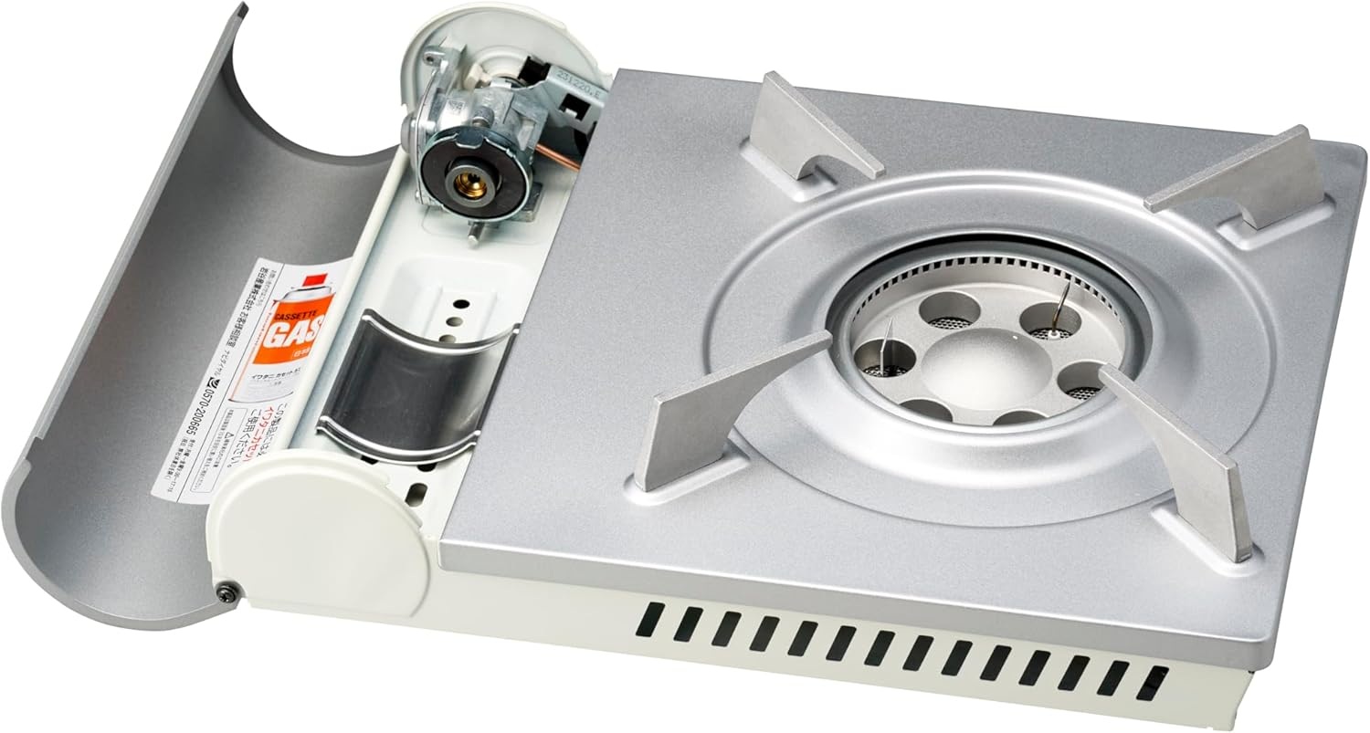 이와타니 카세트 후 에코 프리미엄Ⅲ 휴대용 가스레인지 내연식 고화력 일본제 CB-EPR-3