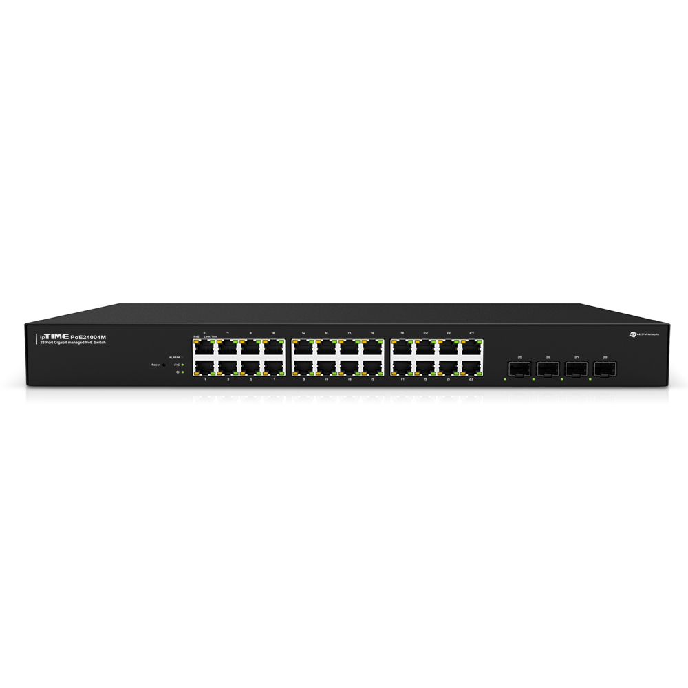 ipTIME 스위칭허브 POE24004M 24포트 랜포트 네트워크 무선AP - 상세 이미지 3