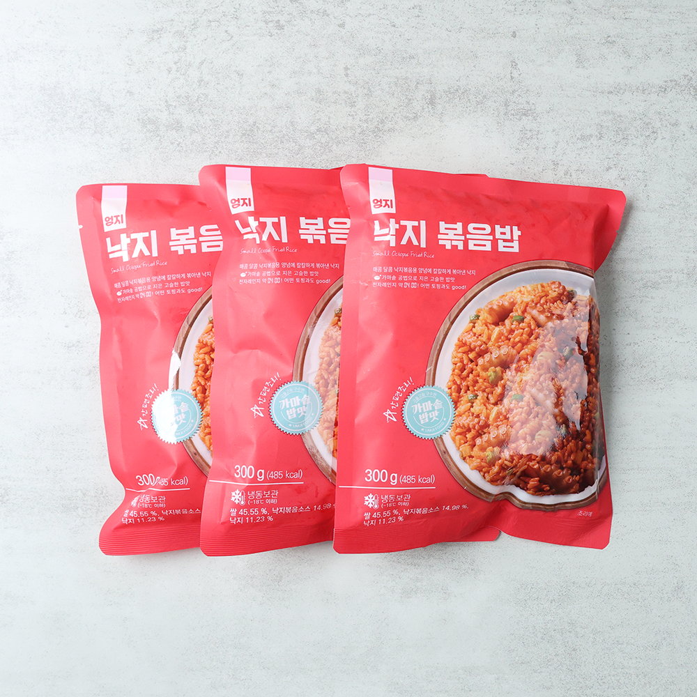 엄지 냉동 낙지볶음밥 업소용 즉석볶음밥 간편식 300g, 30개 - 상세 이미지 3