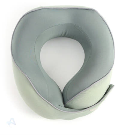 알리바니스토어 여행목쿠션 목디스크베개 여행용목베개 메모리폼 목베개 그린