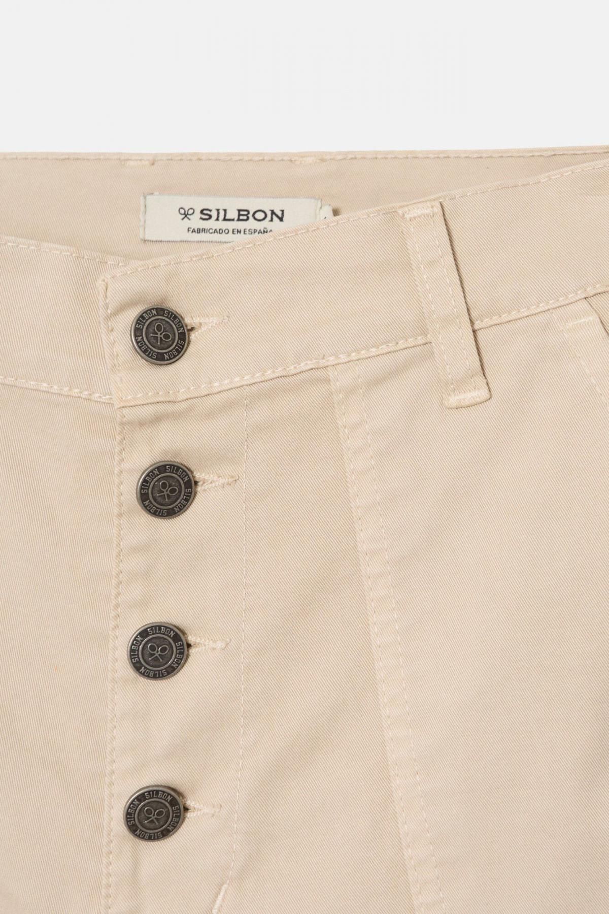 실본 카고포켓 레귤러핏 면팬츠 3728187 BEIGE - 상세 이미지 4
