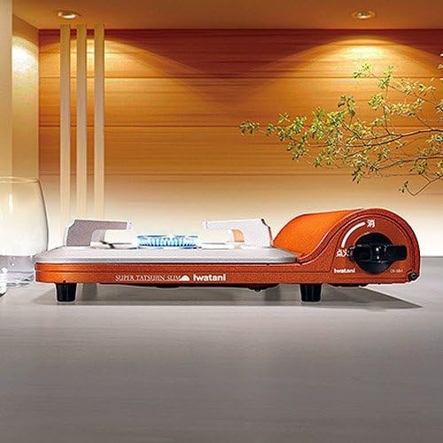 이와타니 카세트 후 슈퍼 달인 슬림 휴대용 가스레인지 슬림형 고화력 구조 CB-SS-1