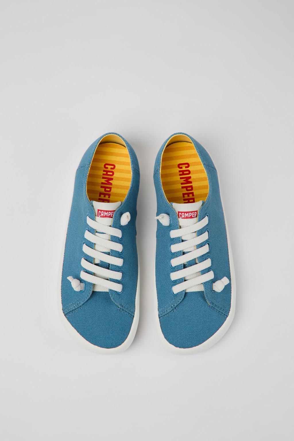 캠퍼 블루 로우탑 스니커즈 Peu Rambla 21897-079 BLUE - 상세 이미지 4