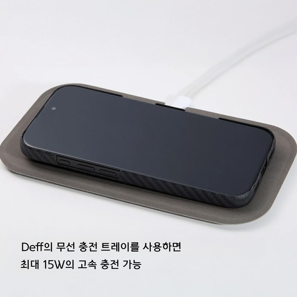 디프 아이폰 17 아라미드 섬유 케이스 초슬림 초경량 내충격 카본텍스처 6.3인치 전용 이미지 8