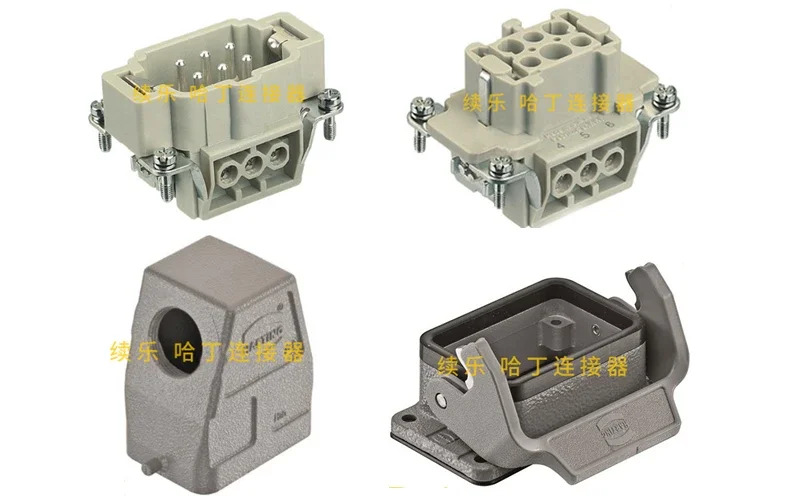 HARTING 커넥터 암수 조합 09330062601 09330062701 Han-6E-M-s