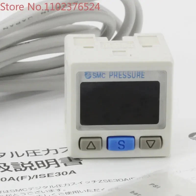 진공 디지털 디스플레이 압력 스위치 ISE 30A 지능형 컨트롤러 ZSE30AF-01-NL/P/C/D 게이지