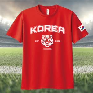 대한민국 축구 응원티 코리아타이거 월드컵 에디션 착용 후기 | 사이즈/핏 총정리 - 상품 이미지 4