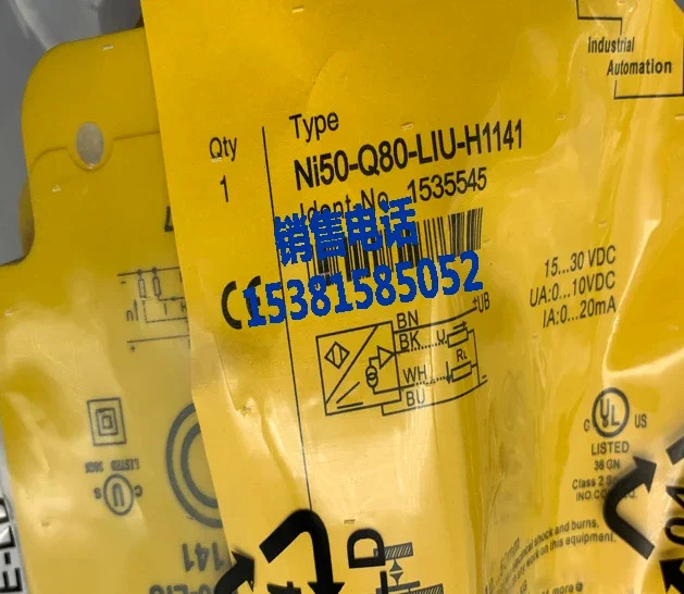 신형 센서 NI75U-Q80-AN6X2 NI75U-Q80-AP6X2 스위치