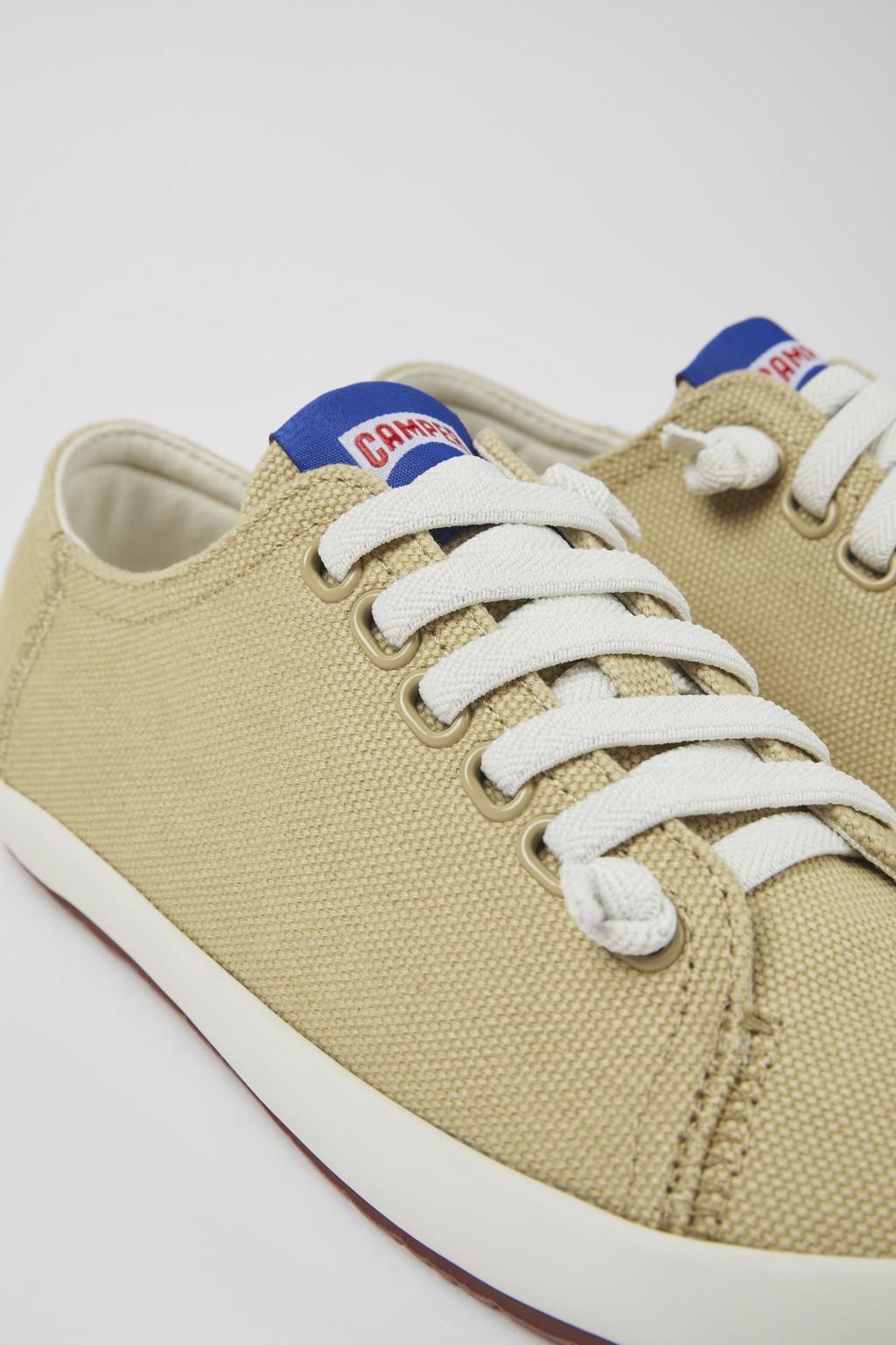 캠퍼 친환경 베이지 로우탑 스니커즈 Peu Rambla 21897-090 BEIGE - 상세 이미지 2