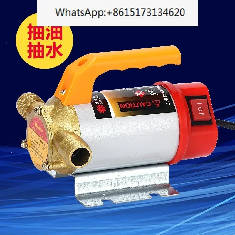 12v24V220V 볼트 펌프 DC 급유 자체 프라이밍 흡입