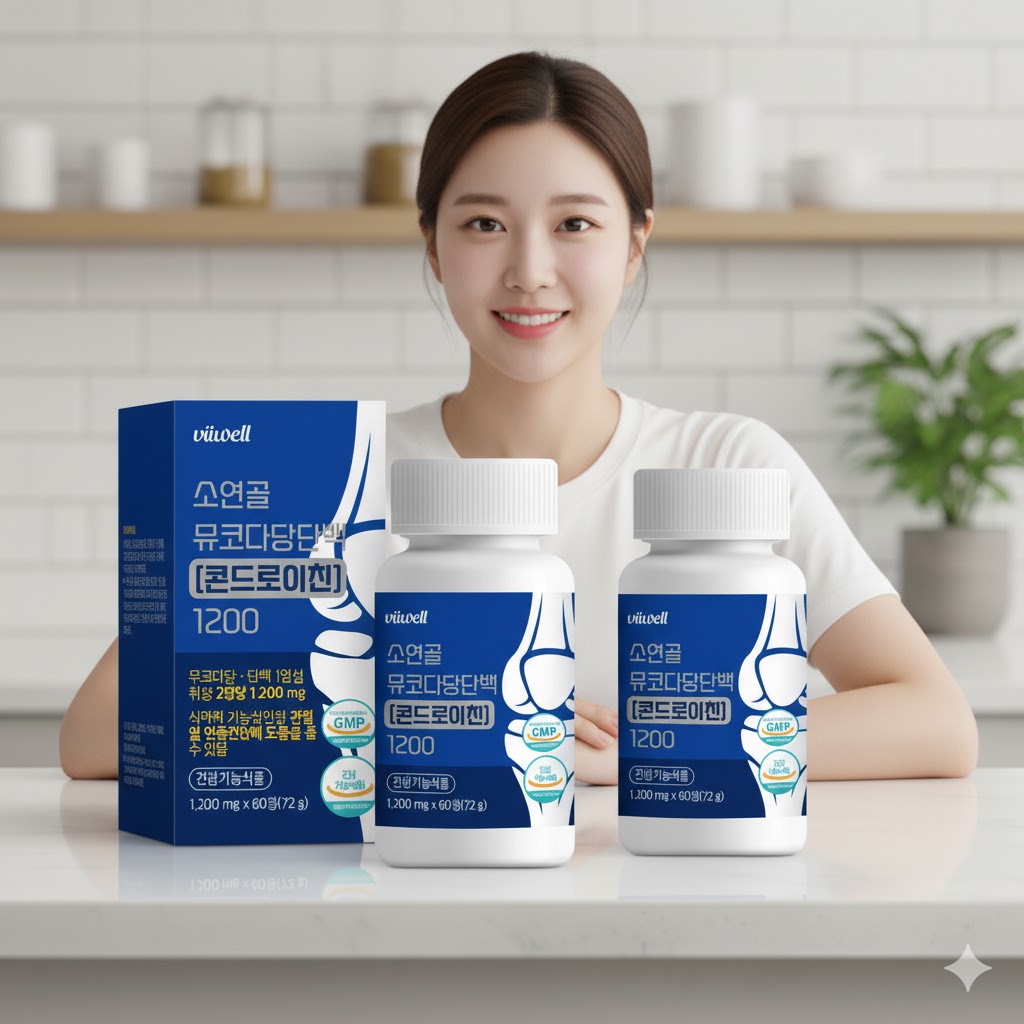 뮤코다당단백 소연골 콘드로이친 1,200mg 60정 2개 - 메인 이미지