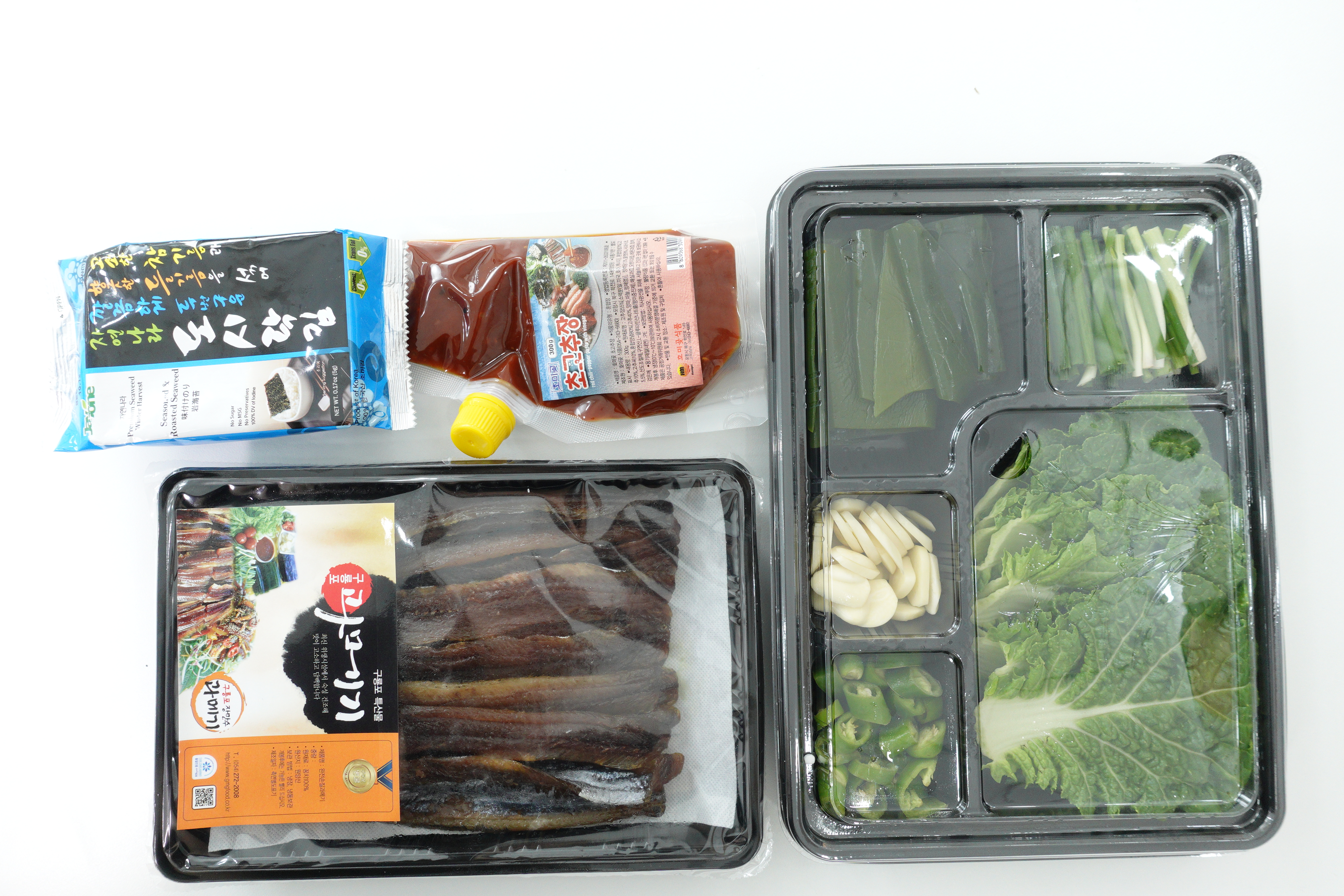 손질 꽁치 야채세트 과메기 5마리 4개 - 상품 이미지