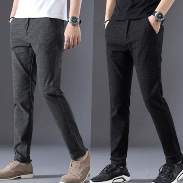 데일리 남성 슬랙스 컴포트 남성 캐주얼 바지 신축성 - 상품 이미지