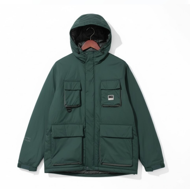 제로그램 남성 간절기 멀티수납 보온성 캠핑 아웃도어 등산 패딩 자켓 - 상세 이미지 3