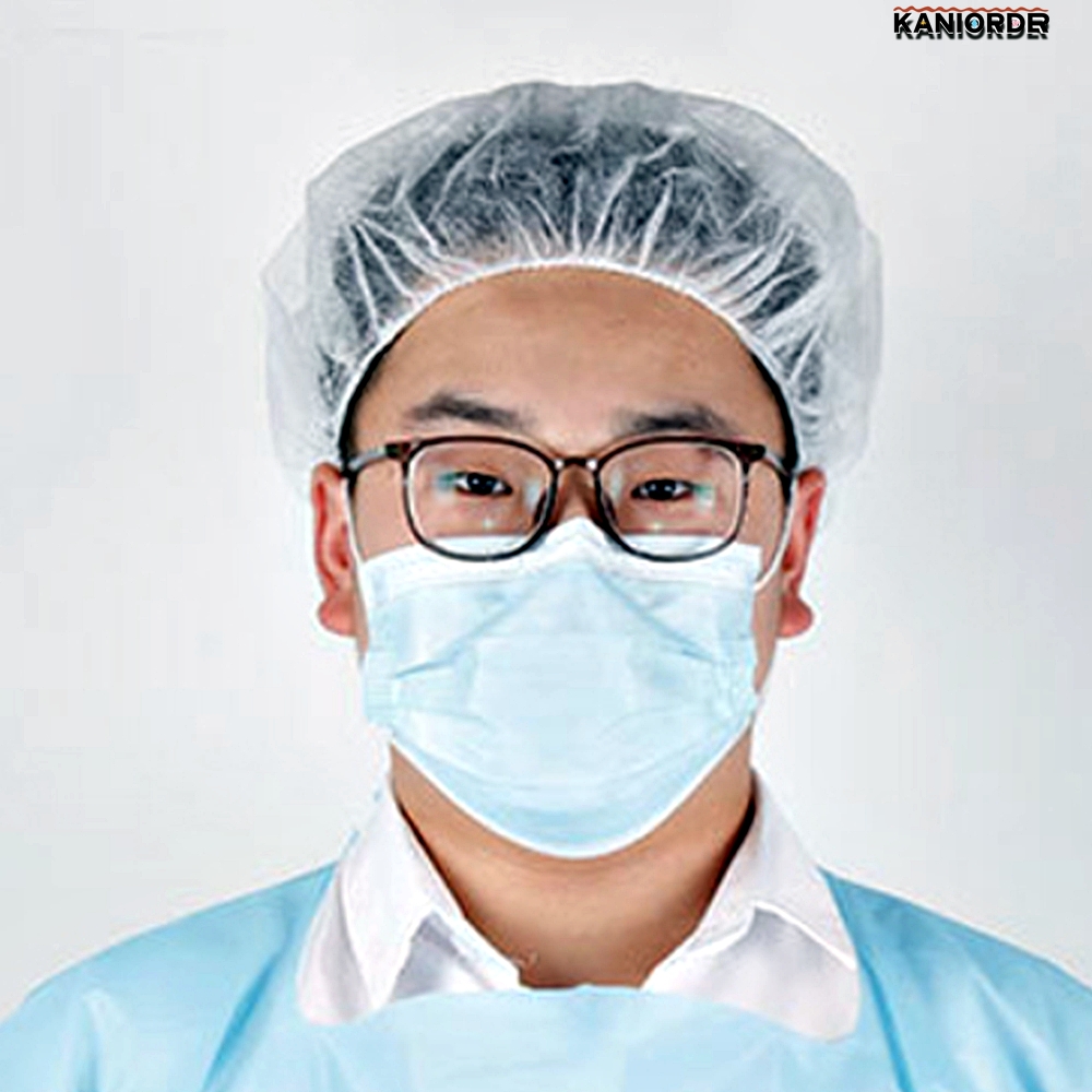 일회용 위생모 주방모 조리사 식품 회사 공장 부직포 방진모 100장2컬러 - 상품 이미지