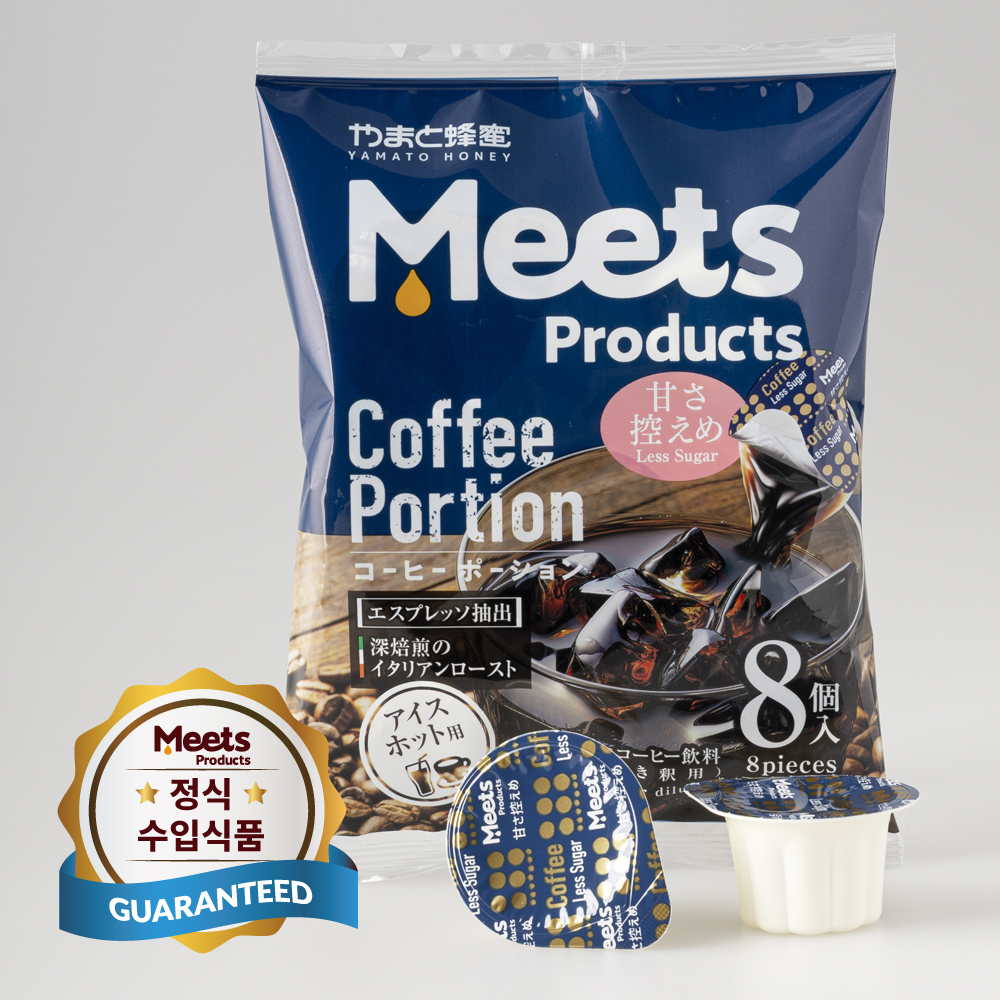 미츠 포션커피 가당 아메리카노 일본액상커피 에스프레소원액, 19ml, 8개 - 상품 이미지