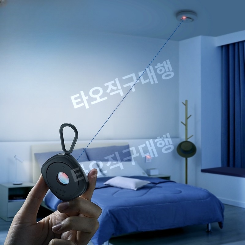 몰카탐지기 도청 감지기 찾기 몰래카메라 적외선 탐지 휴대용 도청탐지기 수색 카메라 - 상품 이미지