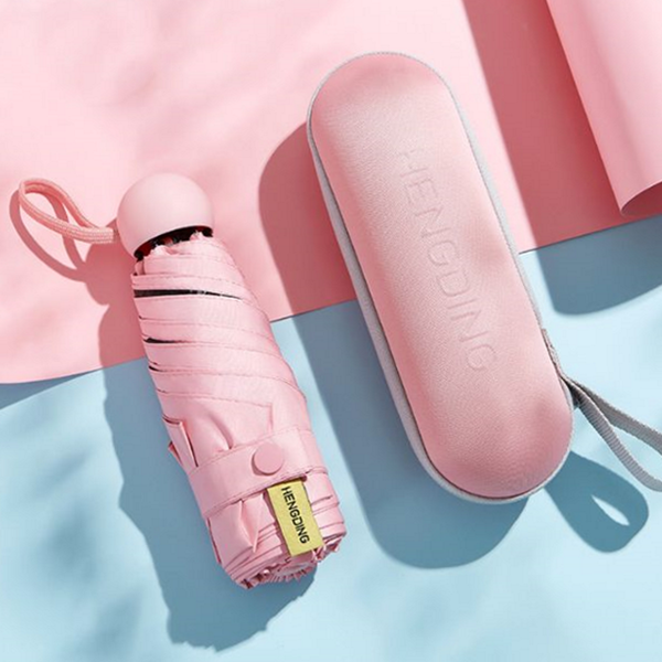 초경량 마카롱 양우산 휴대용 캡슐 양우산 자외선 차단 - 메인 이미지