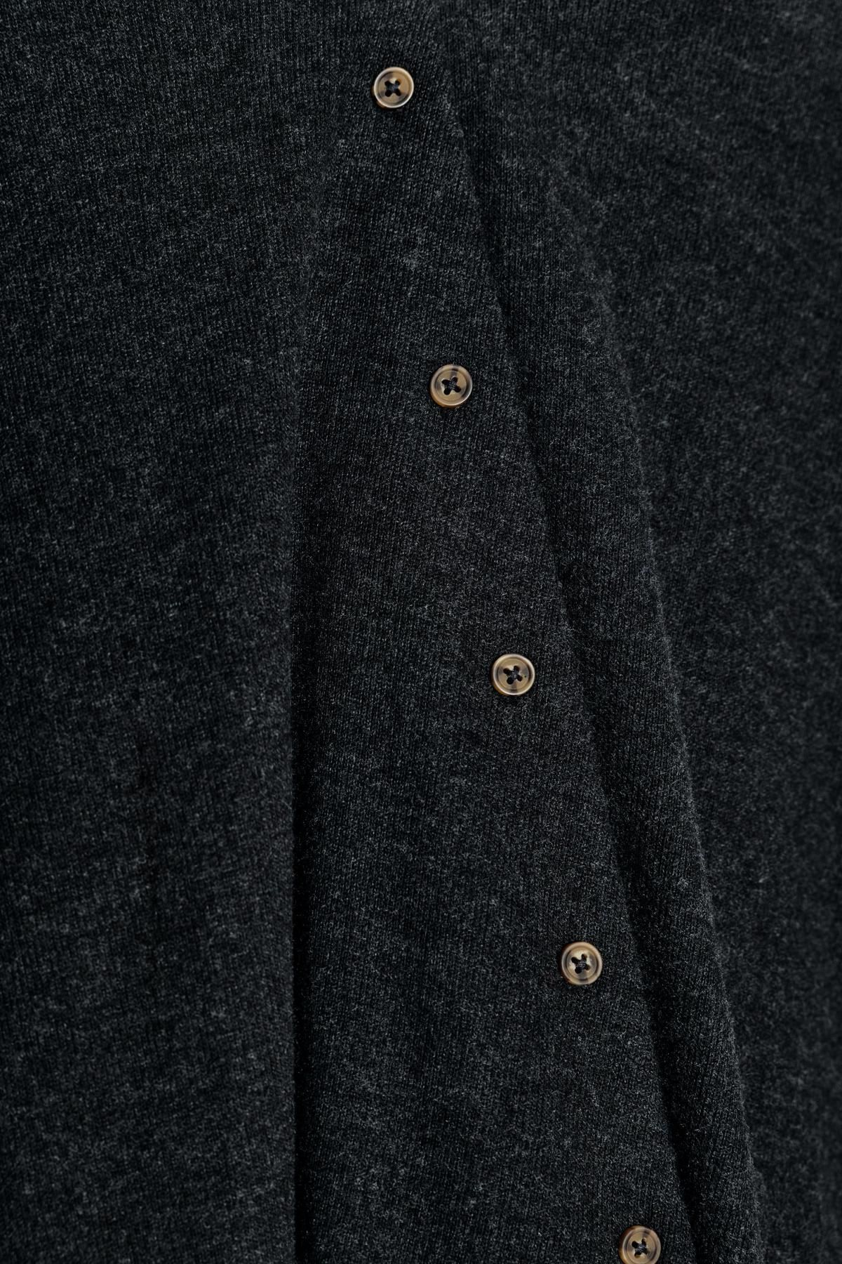 자라 소프트 리브드 롱 스커트 3253/844 DARK GREY - 상세 이미지 5