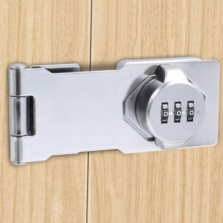 비밀번호자물쇠 번호키 캐비넷 자물쇠 나사포함 도난방지 DD-12586