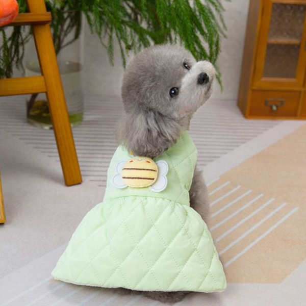 꿀벌 강아지 옷 애견 강아지산책 옷 데일리룩 나들이 - 상품 이미지