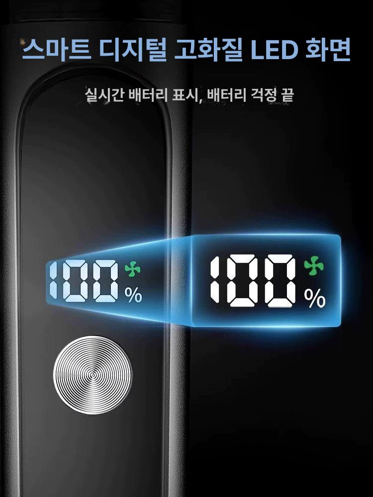 전동 신형 남녀공용 코털 정리기 블랙 - 상세 이미지 4