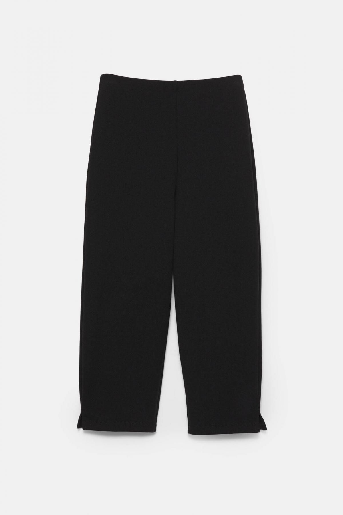 풀앤베어 슬릿 크롭 카프리 팬츠 7674/351 BLACK - 상세 이미지 5