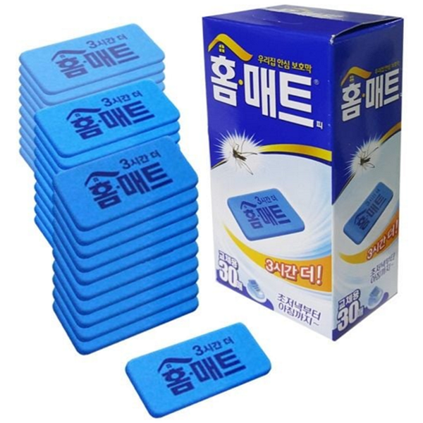 전자 홈매트 리필 패드 모기향 패드 리필 30매 교체 - 상품 이미지